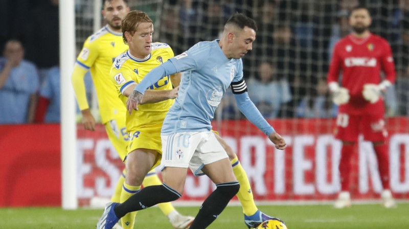 "Celta de Vigo" pret "Cádiz". Foto: Salvador Sas/EPA/Scanpix