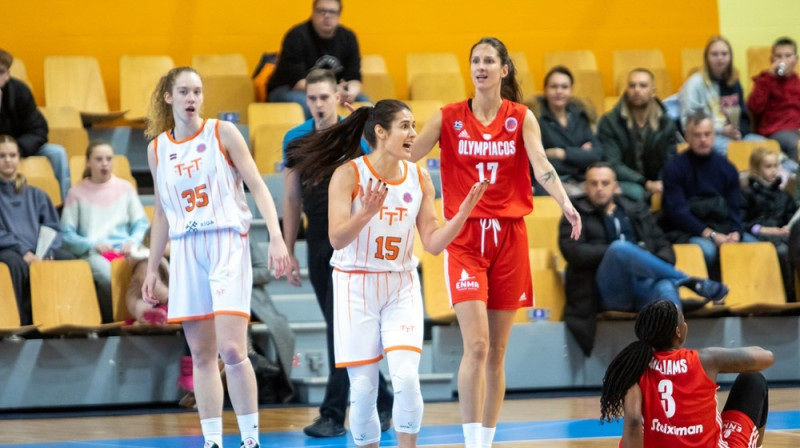 Ieva Pulvere 2023. gada 22. novembrī. Foto: EuroCup Women