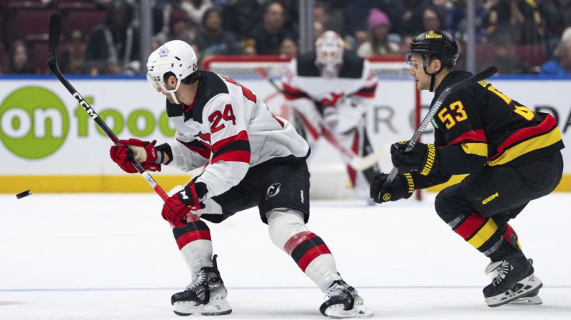 Kolinss Millers un Teodors Bļugers. Foto: AP/Scanpix