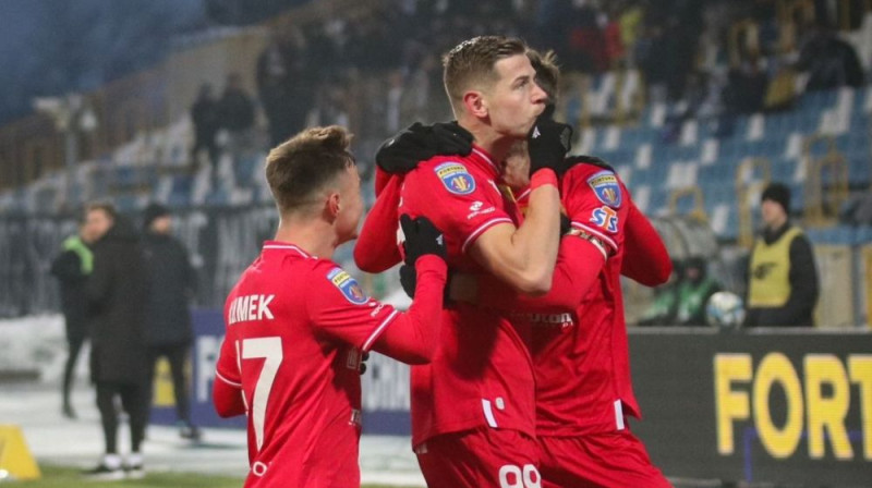 Lodzas "Widzew" futbolisti. Foto: Martyna Kowalska/Widzew Łódź