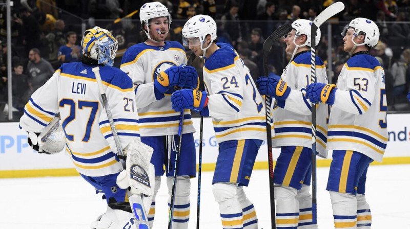 "Sabres" hokejisti. Foto: USA Today Sports/Scanpix