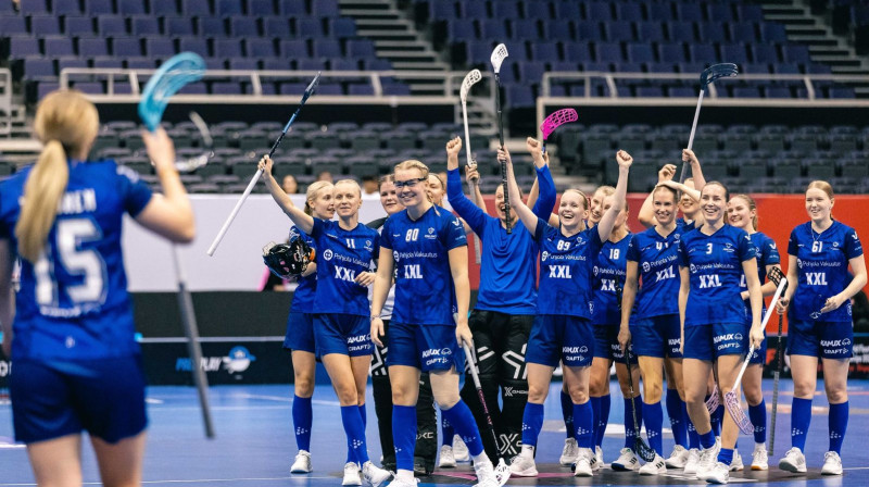 Somijas izlase, foto: IFF Floorball