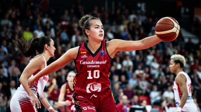 Aleksa Gulbe. Foto: EuroLeague Women