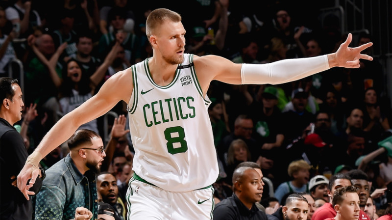 Kristaps Porziņģis. Foto: Boston Celtics