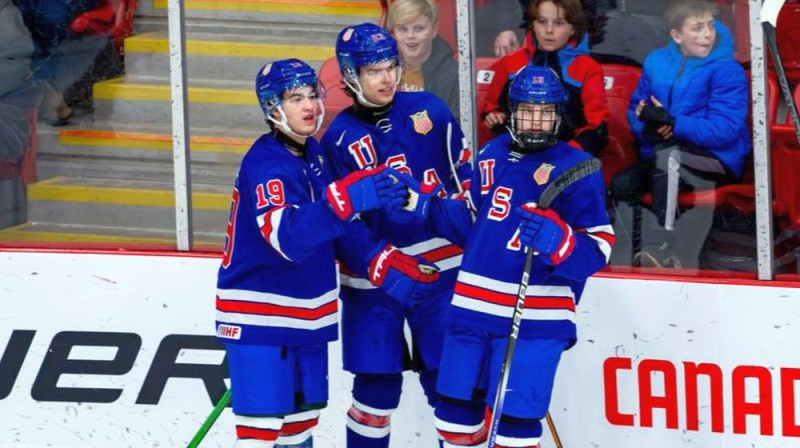 ASV komandas hokejisti. Foto: Hockey Canada