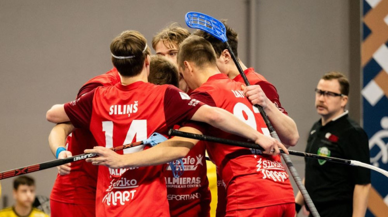 "FBK Valmiera/Betsafe". foto: floorball.lv