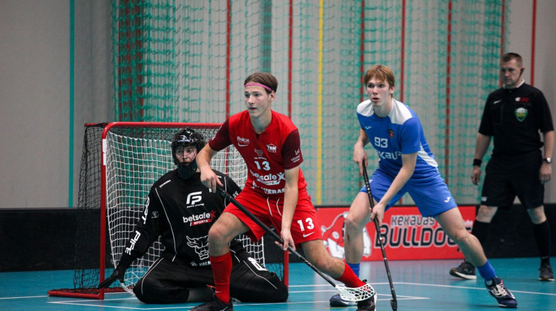 Epizode no abu komandu pirmā apļa spēles, foto: Ķekavas Bulldogs