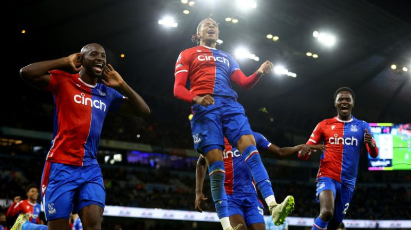 "Crystal Palace" svin Mančestrā. Foto: Reuters/Scanpix