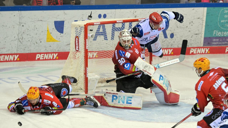 Kristers Gudļevskis cīņā. Foto: Kolbert-Press/Imago Images/Scanpix