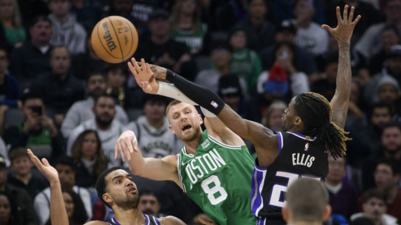 Kristaps Porziņģis. Foto: AP/Scanpix