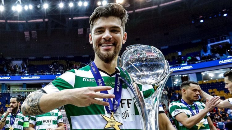 Leu Žaragva. Foto: Sporting CP/desporto.sapo.pt