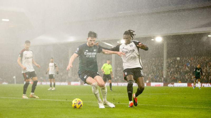 Mirklis no Londonas klubu "Fulham" un "Arsenal" spēles. Foto: David Cliff/EPA/Scanpix