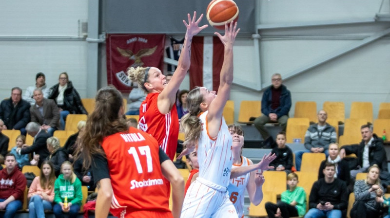 Gabija Meškonīte 2023. gada 20. decembrī. Foto: EuroCup Women