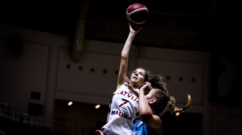 Grieta Roze 2023. gada vasarā. Foto: FIBA Europe