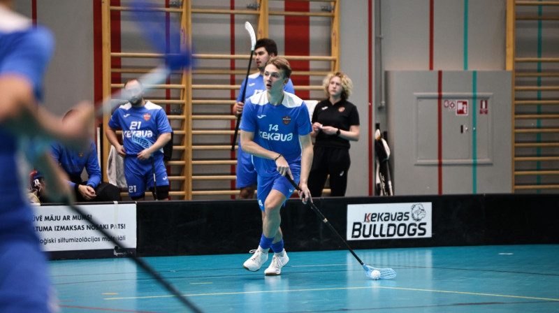 Toms Ķeirāns pirmā apļa spēlē tika pie trīs maču diskvalifikācijas, foto: Ķekavas Bulldogs