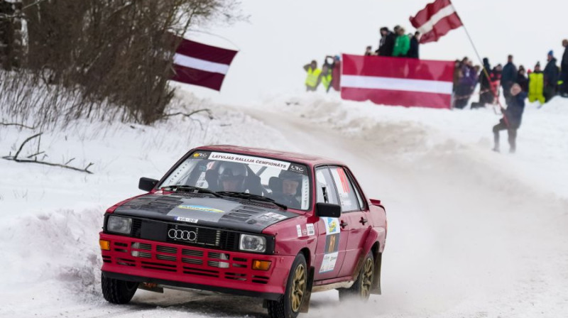 Kristaps Dzīvītis / Mārtiņš Rudevičs. Foto: Latvijas Rallija Čempionāts