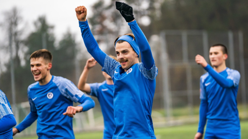 "Gobiņas" futbolists Emīls Knapšis. Foto: LFF