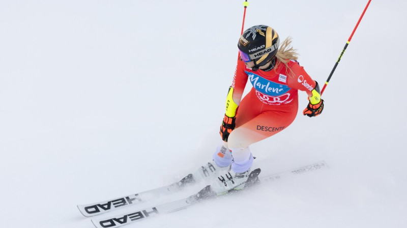 Lāra Guta-Behrami. Foto: EPA/Scanpix