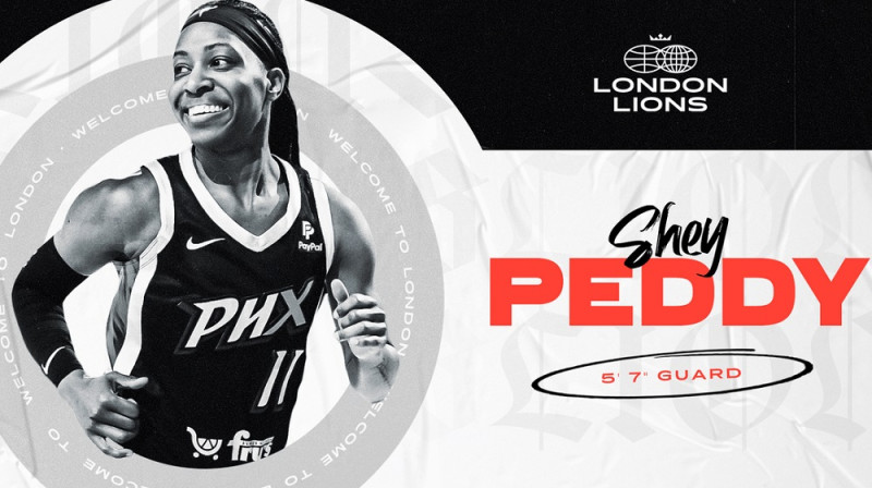 Šeja Pedija. Kolāža: London Lions