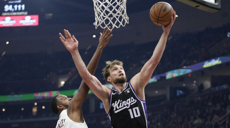 Evans Moblijs un Domants Sabonis: Foto. AP/Scanpix