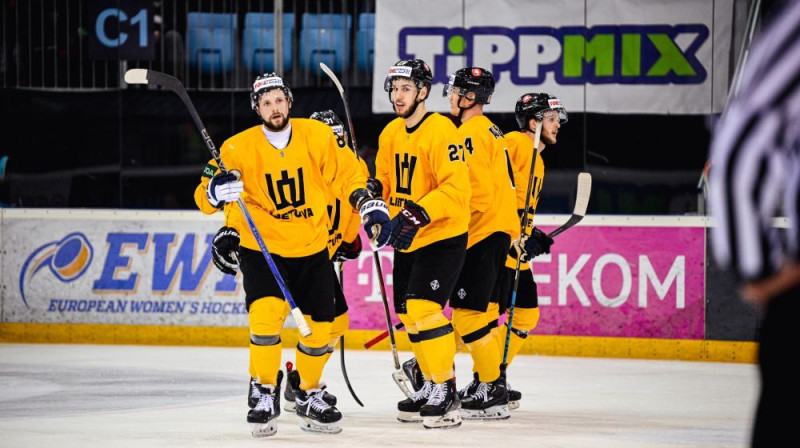 Lietuvas hokeja izlase. Foto: hockey.lt