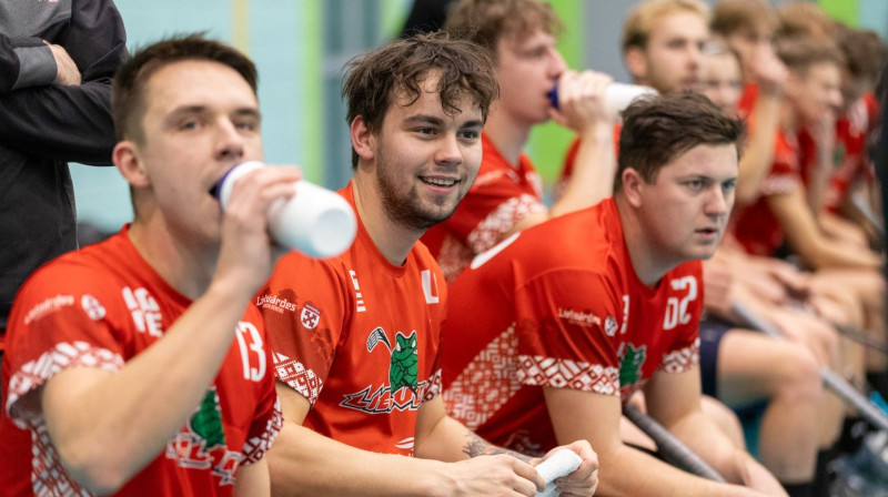 "Lielvārde/FatPipe" ceļu pretim titula aizstāvēšanai atkal sāks ar sēriju pret "Lekringu", foto: Floorball.lv