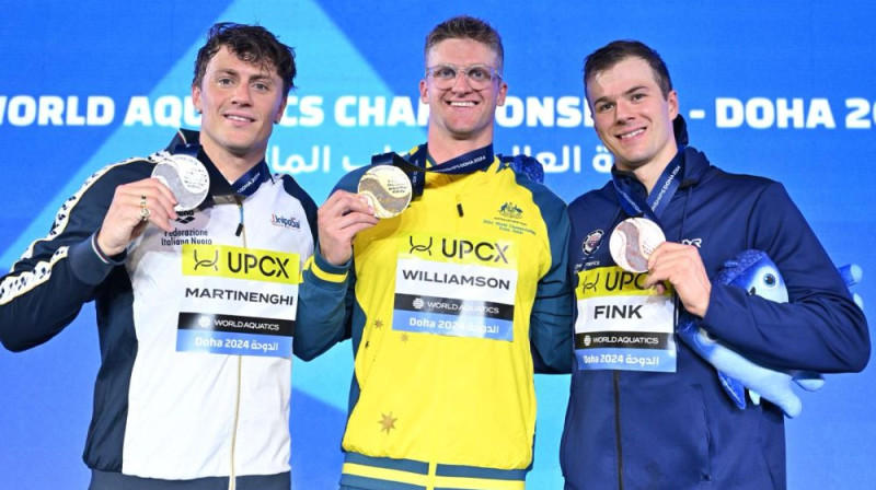 Sems Viljamsons. Foto: World Aquatics