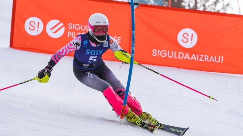 Elza Saļņikova. Foto: Emīls Lukšo/Ski.lv