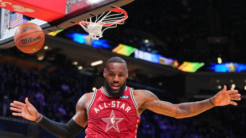 Lebrons Džeimss. Foto: USA TODAY Sports via Reuters Connect/Scanpix