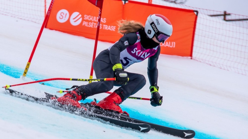 Heidija Ciagune. Foto: Emīls Lukšo/Ski.lv