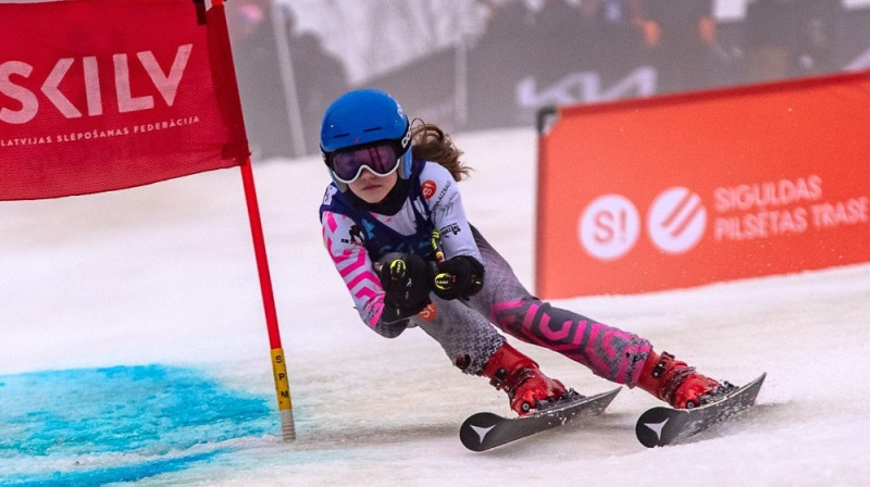 Nikola Grīnberga. Foto: Emīls Lukšo/Ski.lv