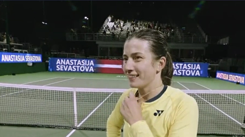Anastasija Sevastova.  Foto: WTA