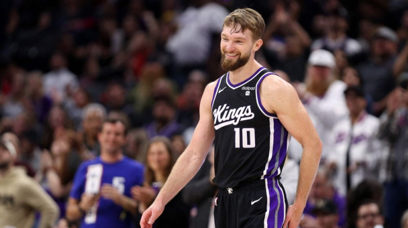 Domants Sabonis. Foto: AFP/Scanpix