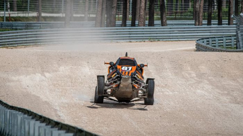 Ronalds Baldiņš. Foto: Rallycross.lv