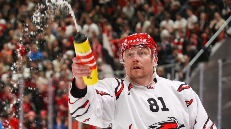 Ronalds Ķēniņš. Foto: Lausanne HC