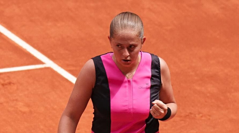 Aļona Ostapenko. Foto: Mutua Madrid Open