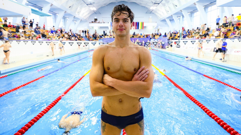 Daniils Bobrovs. Foto: swimming.lv
