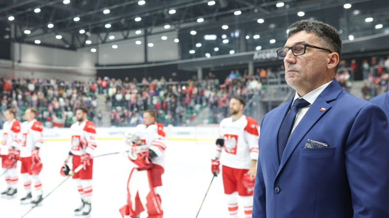 Roberts Kalābers. Foto: Polski Hokej