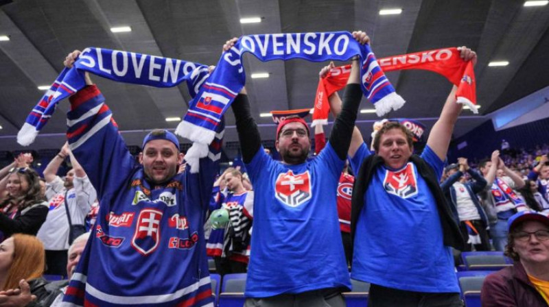 Slovāku fani. Foto: IIHF