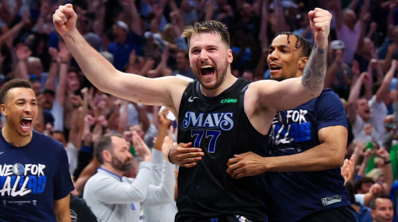 Luka Dončičs. Foto: Reuters/Scanpix