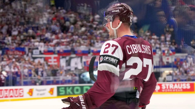 Oskars Cibuļskis. Foto: Matt Zambonin/IIHF