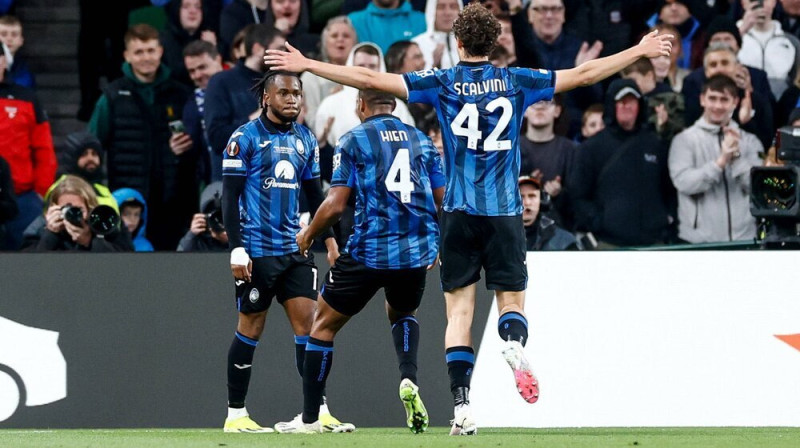 "Atalanta" futbolisti. Foto: Sipa/Scanpix