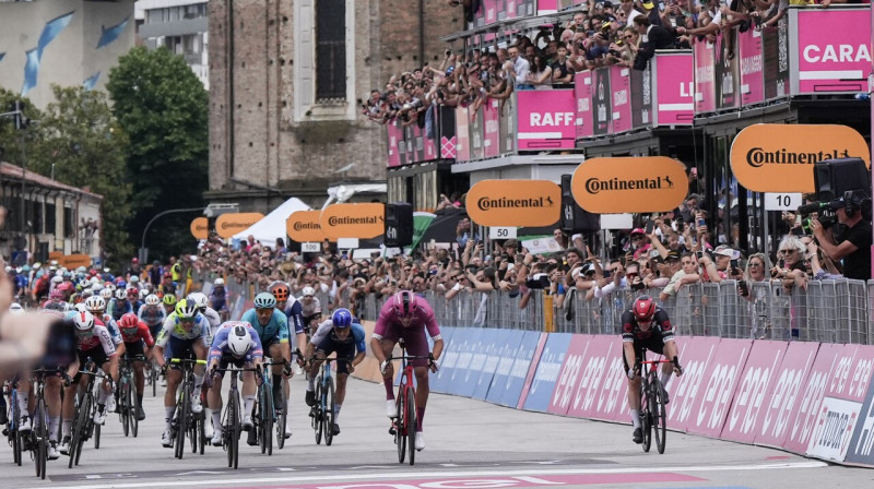 "Giro d'Italia" 18. posma finišs Padovā. Foto: Gian Mattia D'Alberto/Zumapress.com/Scanpix