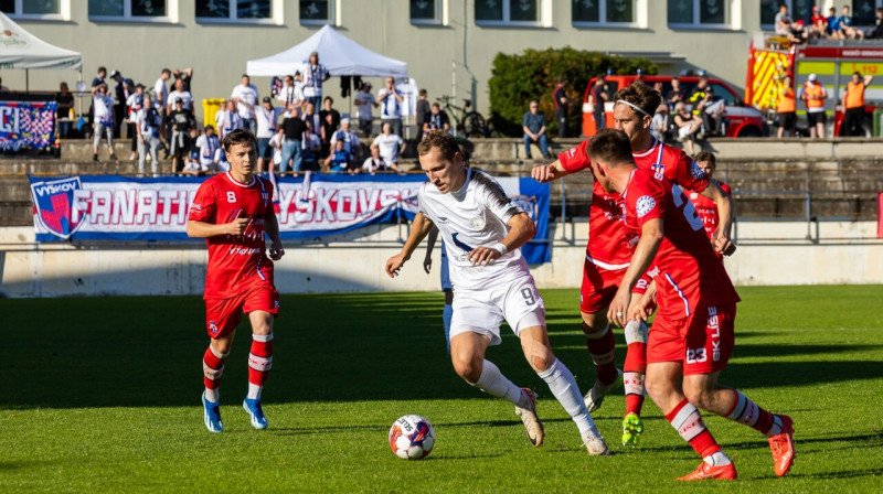 Raimonds Krollis (Nr. 9). Foto: MFK Vyškov