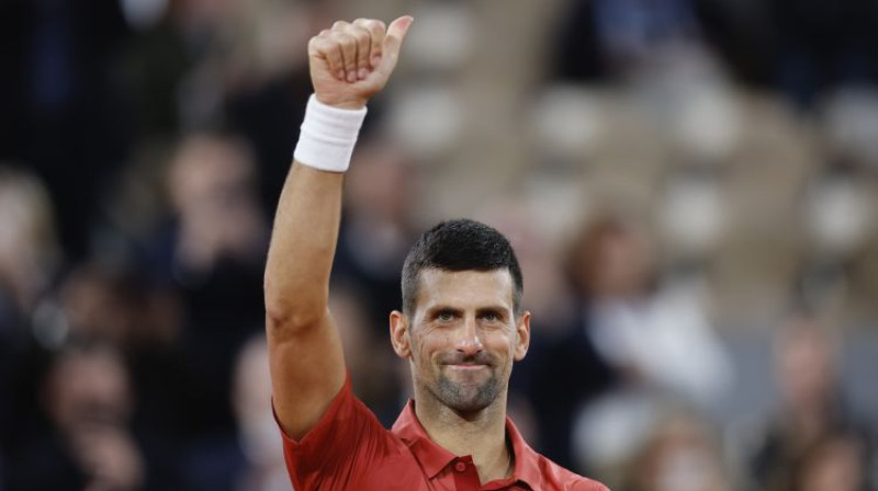 Novaks Džokovičs. Foto: AP/Scanpix