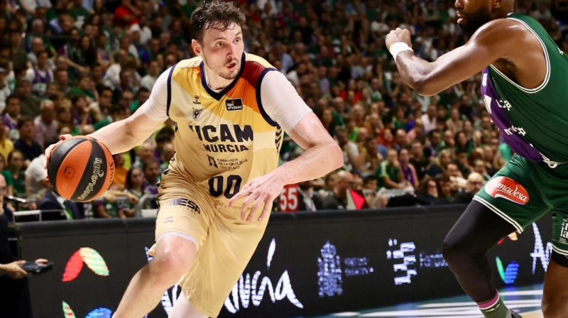 Rodions Kurucs. Foto: UCAM Murcia CB