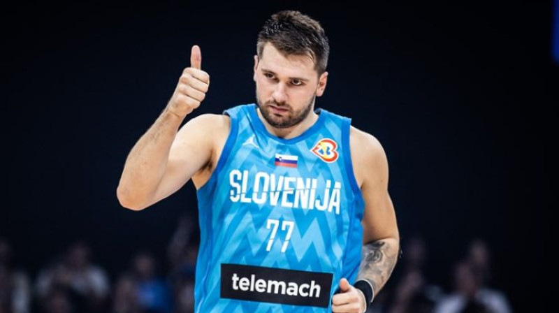 Luka Dončičs. Foto: FIBA