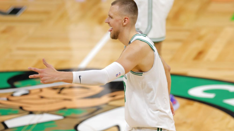 Kristaps Porziņģis. Foto: EPA/Scanpix