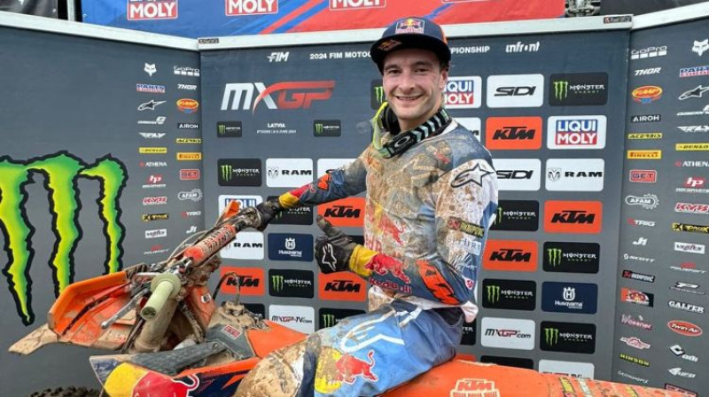 Džefrijs Herlingss. Foto: MXGP