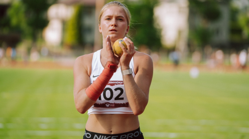 Kristīne Blaževiča. Foto: Guntis Bērziņš